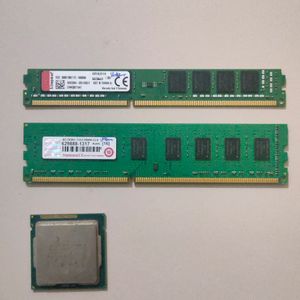 Kingston & Transcend RAM, Intel i3 Processor