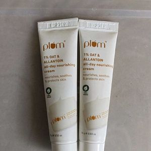 Pack Of 2 Plum 1% Oat Nourishing Mini Cream