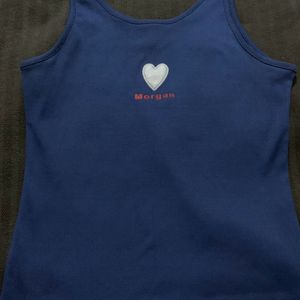 cut selves top with reflection heart