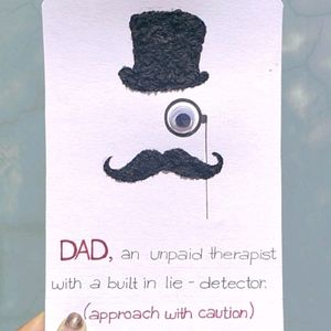 Handmade Father's Day Card 🕵🏻