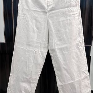 Tokyo Talkies Off White Straight Trouser Brand New