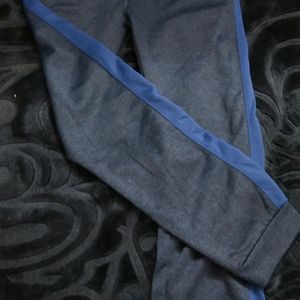 Women Track Pant With Blue Stripes On The Side