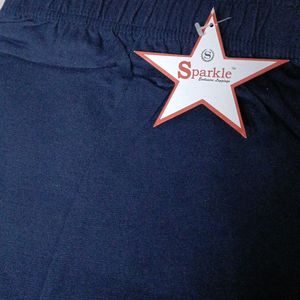 Brand New Pair Of Leggings - Navy Blue & Red