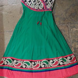 Dori Work Anarkali Kurti