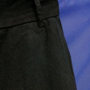 black cargo joggers