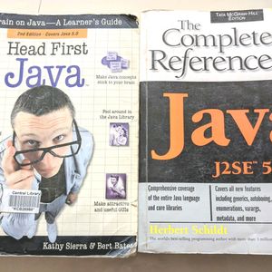 Java Book Combo - Head First And Complete Referenc