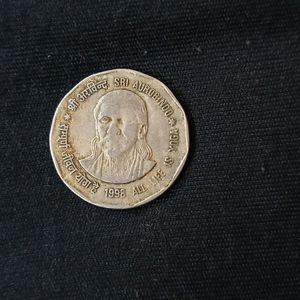 Rare Coin Sri Aurobindo
