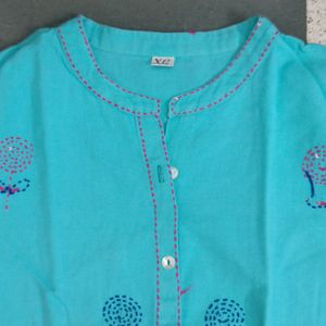 Blue Kurti.... Offer Price