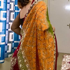 Heavy  Party Wear Saree