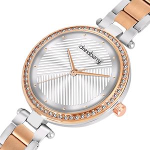 Dressberry Embalished Watch For Women