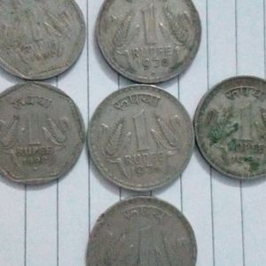 Combo Of Old Coins