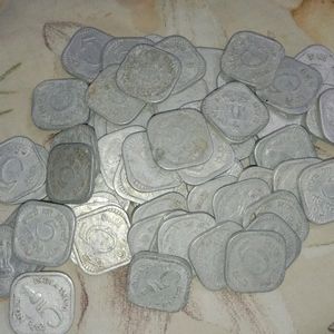 2 - 3- 5-10 - 20 Rare Indian Coins Set