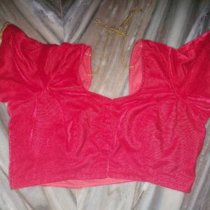 Red Velvet Blouse Available