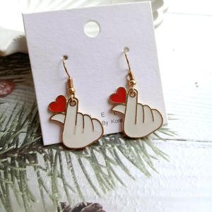 SARANGHE ( Love In Korean)  EARRINGS