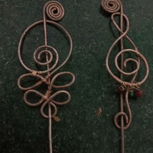 Copper Wire Jewellery Pin