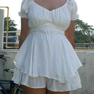 Pinterest White Romper Dress