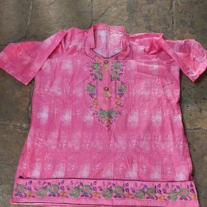 Heavy Embroidery Short Kurti