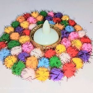 Diwali Decor (candle/ Led Light Holder) Combo