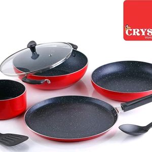 New 7 Pc Induction Based Cookware Set