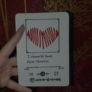 Embroidery Spotify Card