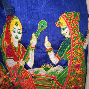 Blue Garba Jacket