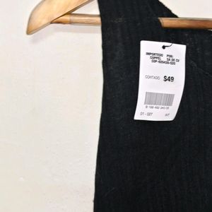 Trendy New Black Tank Top For Women