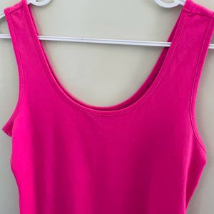 Pink Rose Tank Top