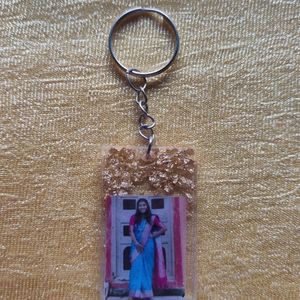 Resin Photo Keychain