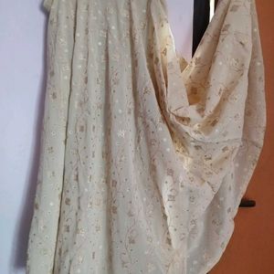 Custom Stitched Beige Lehenga