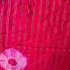 Pink Silk Saree