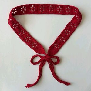 Crochet Tie Up Belt