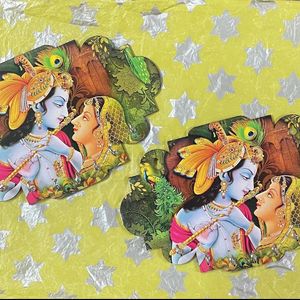 (2 Pcs) Radha Krishna Key Holders 😍