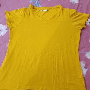 T-shirt Yellow For Women