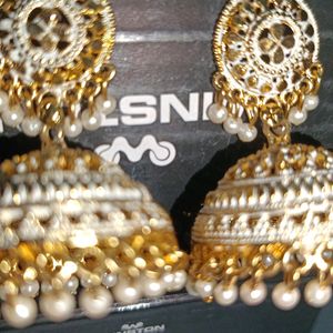 Beutiful Light Weight Jhumkas For Traditional Wear
