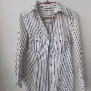 Promod Classic Stripes Shirt Women