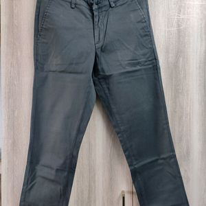 Black Grey Formal Trouser