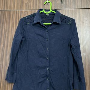 Navy Blue Shirt