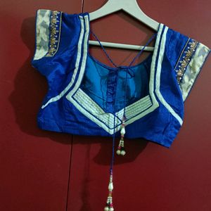 Myaara Wedding Saree With Stitched Blouse