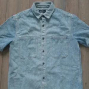 Zudio Denim Oversized Dirty Wash Shirt