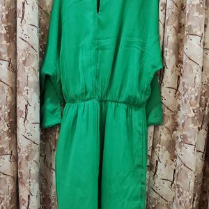 Branded Green Party Wear Dress