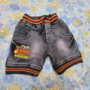 Boys Denim Shorts (Pack Of 4)