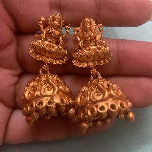 🎀Golden Jhumkha Earring 🎀