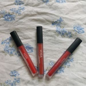 Huba Beauty Liquid Matte Lipsticks Combo