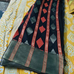 Gorgeous Cotton Silk Handloom Saree