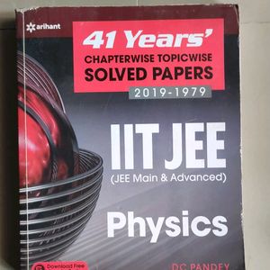 41 Years PYQ Papers (1979-2019) For JEE