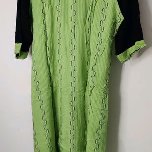 Green Kurta Size L