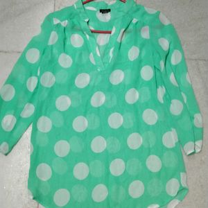 Polka Dot Rue 21 Top