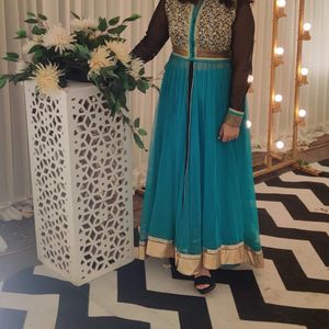 Anarkali kurta And Pant Set