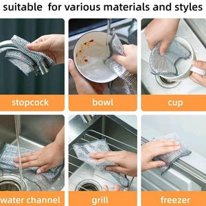 Dish Wash Scrubber - Pack Of 10 Pieces