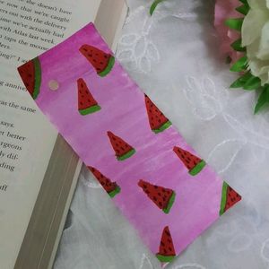 Aesthetic Pink Watermelon Bookmark
